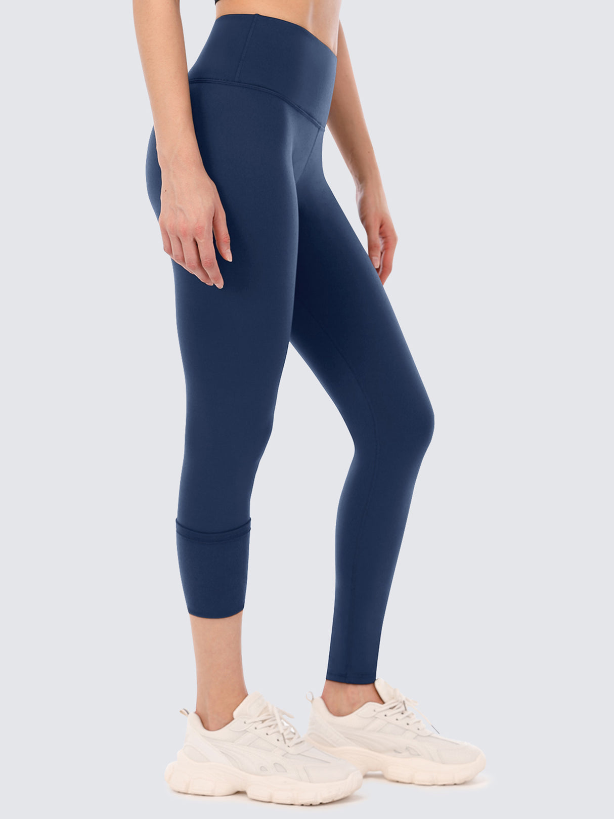 Charmo Fleece Lined Leggings Women Winter Thermal Insulated Leggings High Waist Workout Yoga Pants with Pockets