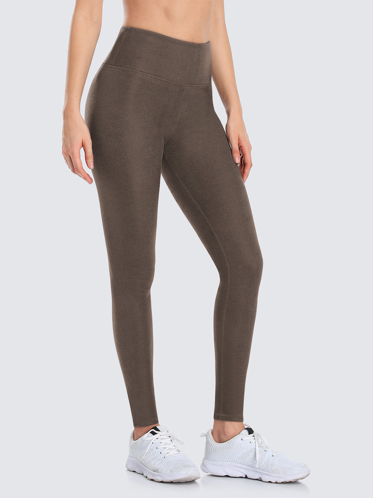 Charmo Fleece Lined Leggings Women Winter Thermal Insulated Leggings High Waist Workout Yoga Pants with Pockets