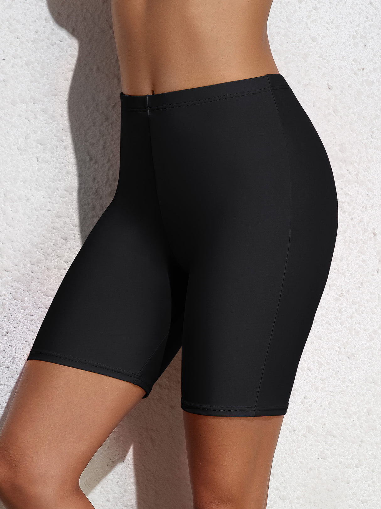 Charmo High-Waist Swim Shorts Boardshort Swim Bottom Tankini Swimwear Shorts Bike Sport Pants