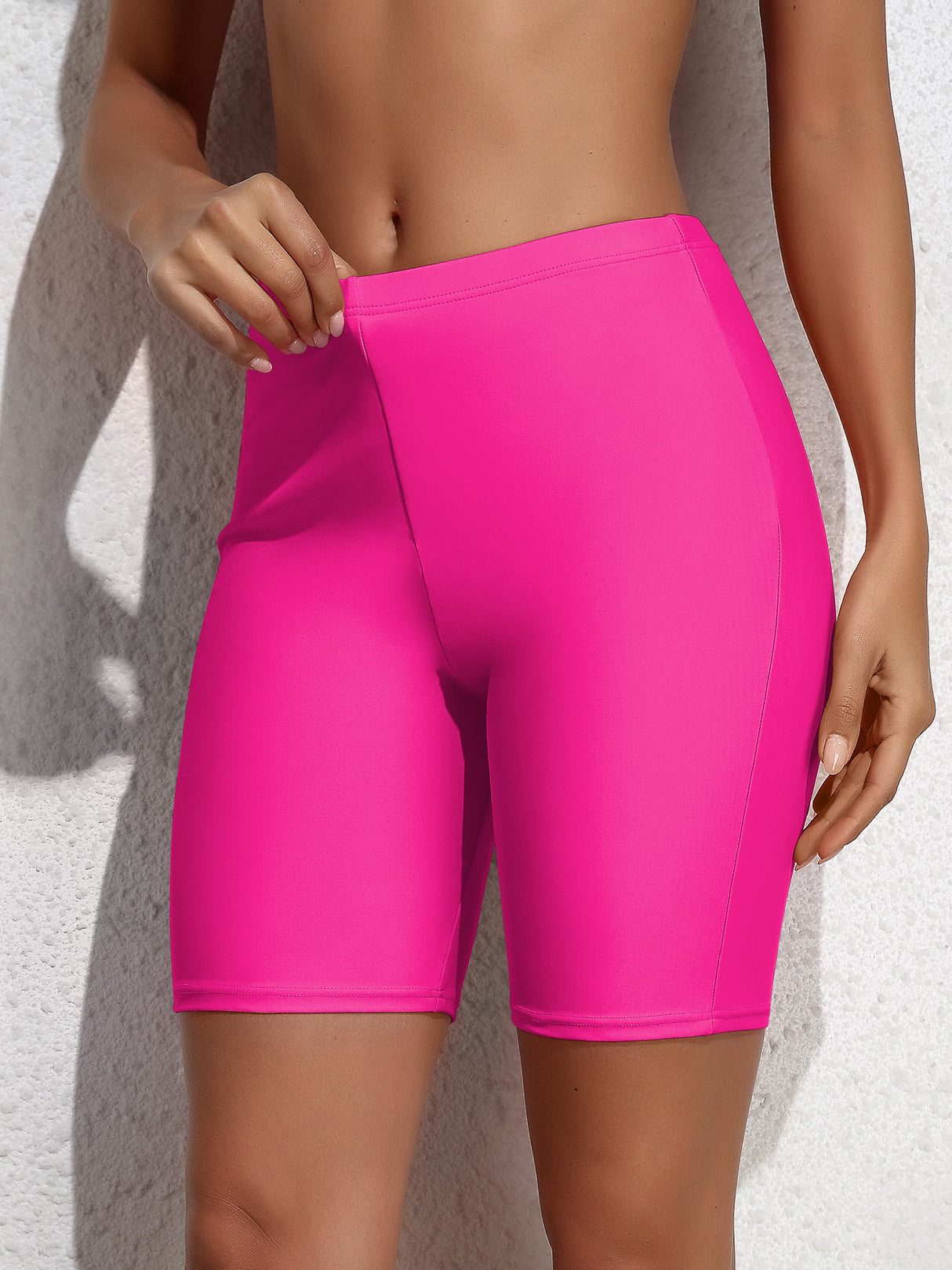 Charmo High-Waist Swim Shorts Boardshort Swim Bottom Tankini Swimwear Shorts Bike Sport Pants