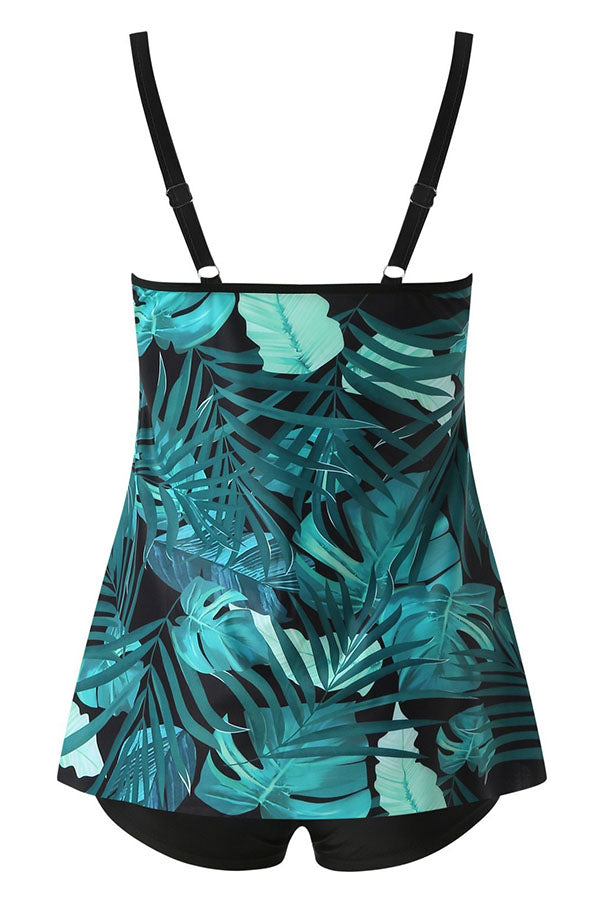 Clearance | Camisole Tummy Control Two-Piece Tankini Swimsuits