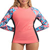 Sociala Rash Guard for Women Long Sleeve Swim Shirt Sun Protection Swimsuit Swim Top