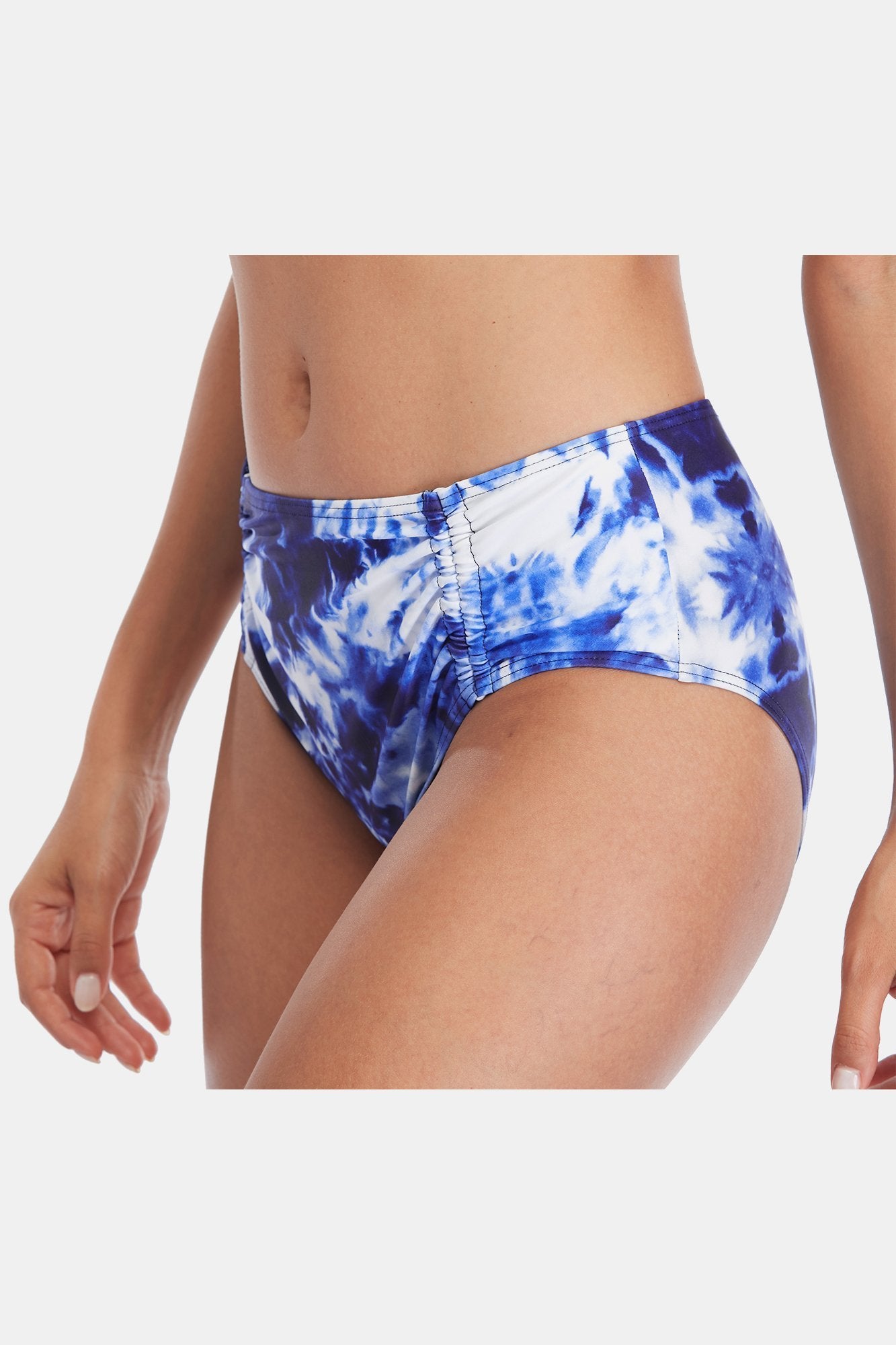 Tie Dye Lace Up Bikini-Charmo
