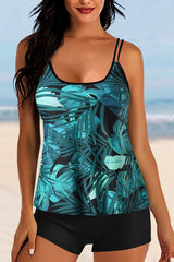 Camisole Tummy Control Two-Piece Tankini Swimsuits