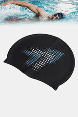 Swim Silicone Waterproof Head Cover with Ear Sports Swim Cap