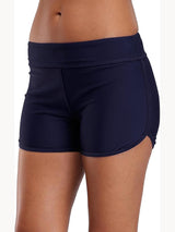 Charmo Swim Shorts for Women Stretchy Board Shorts Solid Tankini Bottoms Sport Swimsuit Bottoms