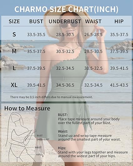 One Shoulder One Piece Swimsuit Women Tummy Control Bathing Suit with Skirt