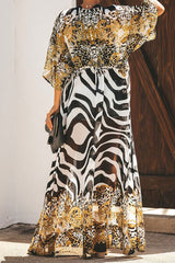 Leopard & Zebra Print On-trend Smock