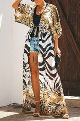 Leopard & Zebra Print On-trend Smock