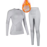 Charmo Women's Thermal Underwear Sets Super Soft Long John Set Bottom Ski Winter Warm Top & Bottom for Cold Weather
