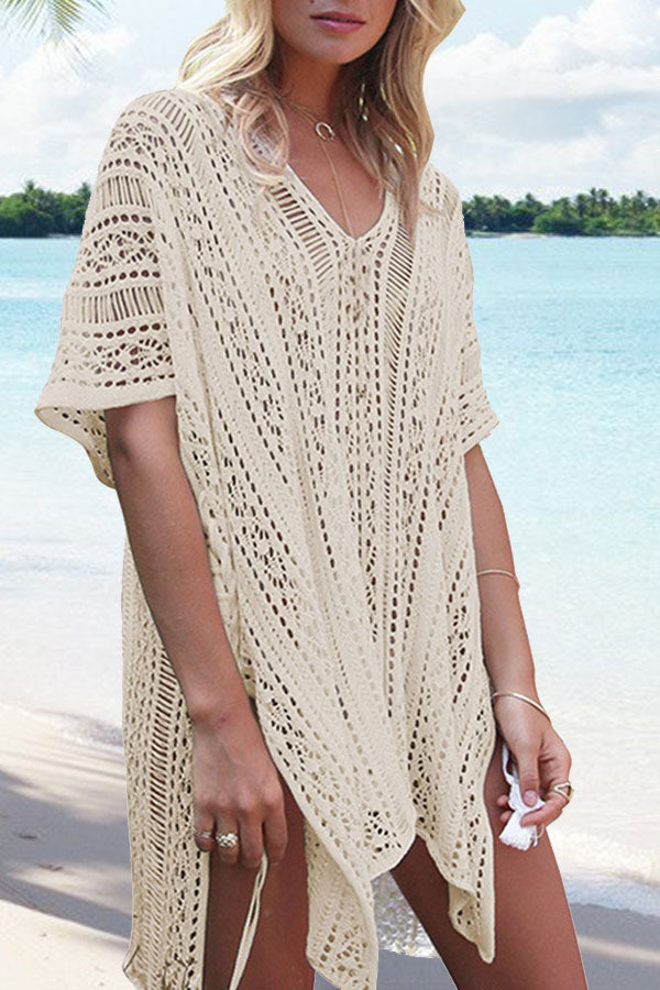 Plain On-trend Sun Tassels Beachwear