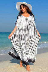 Tie Dye Classic Side Slit Tunic Beachwear