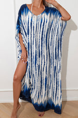 Tie Dye Classic Side Slit Tunic Beachwear