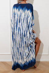 Tie Dye Classic Side Slit Tunic Beachwear