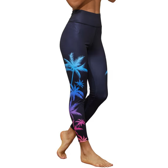 Sociala Color Blocked Swim Bottoms for Womens High Waisted Swim Trunks Sport Beach Bottoms UPF 50+
