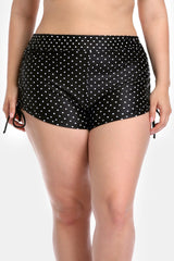 Solid Drawstring Swim Shorts-Charmo